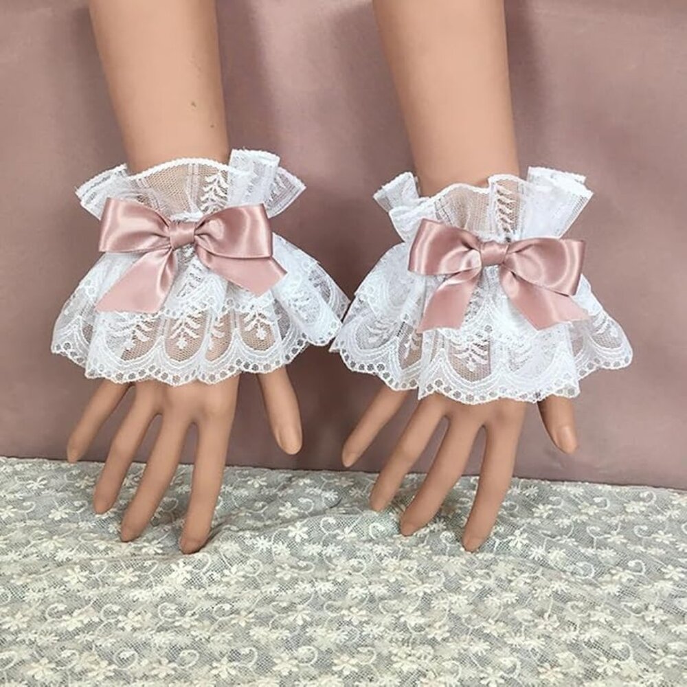 1 Pair Lolita Lace Gloves